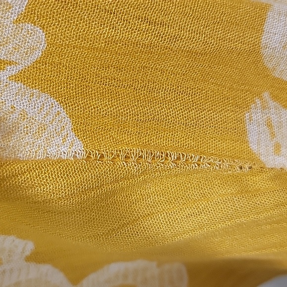 Lulus yellow floral maxi xs - Picture 6 of 6